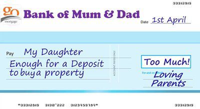 aaa bank of mum and dad cheque